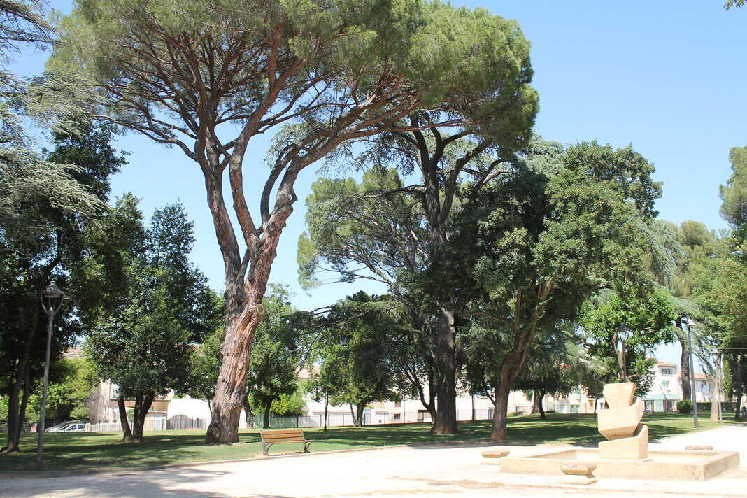 Jardin résidentiel à Redessan